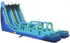 24' Double Lane wet/dry Slide aka Geronimo 24' Double Lane wet/dry Slide aka Geronimo